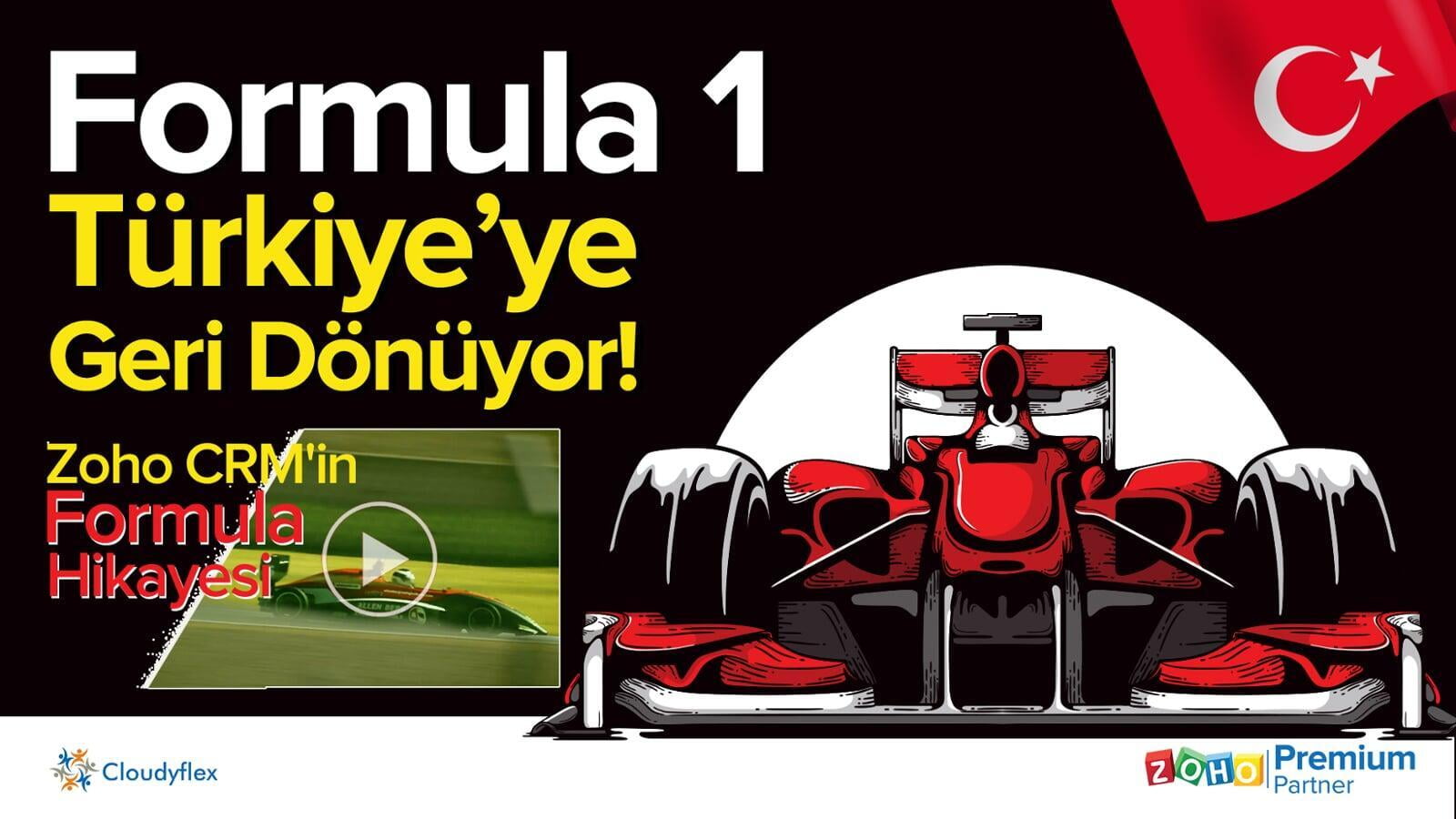 Formula 1, Türkiye'ye Geri Dönüyor! Zoho'nun Formula Hikayesini Dinleyin!